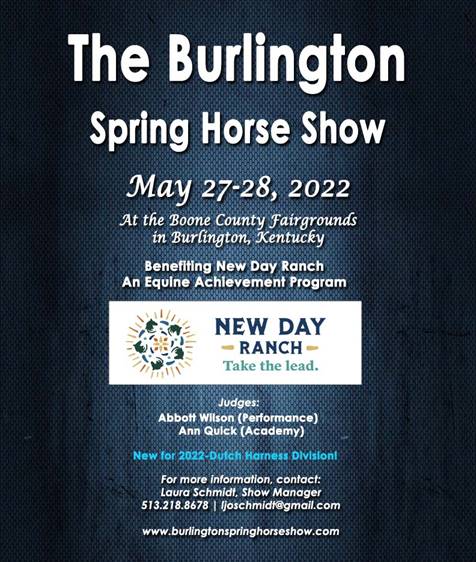 burlington spring horse show